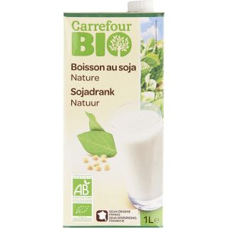 Boisson au soja nature - Carrefour BIO - 1 L