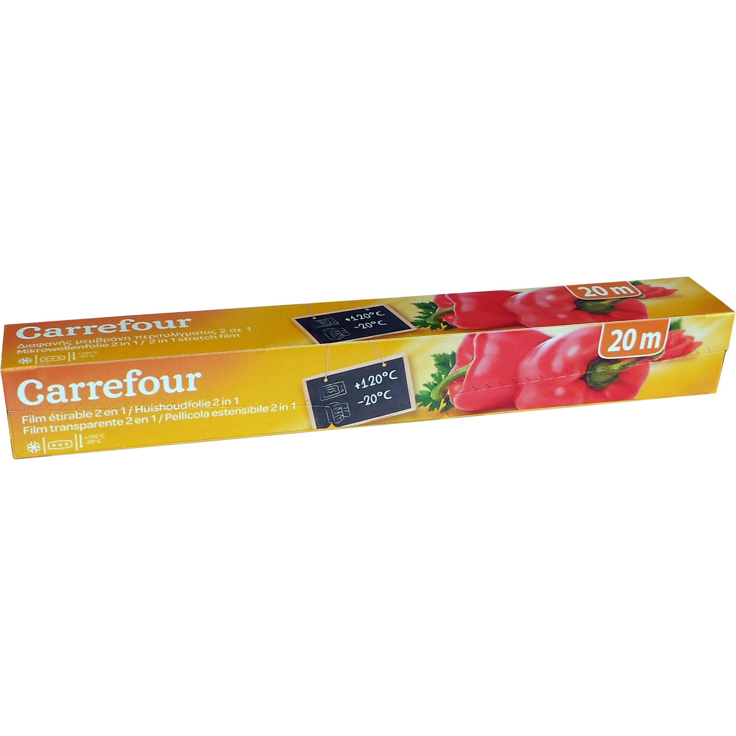 Film Etirable Alimentaire 20M 2En1 Carrefour – Carrefour on Board